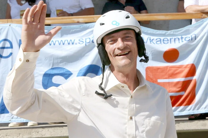 Mit dem Verlauf des Festes sichtlich zufrieden zeigte sich Cheforganisator Walter Sonnberger (unser Foto).