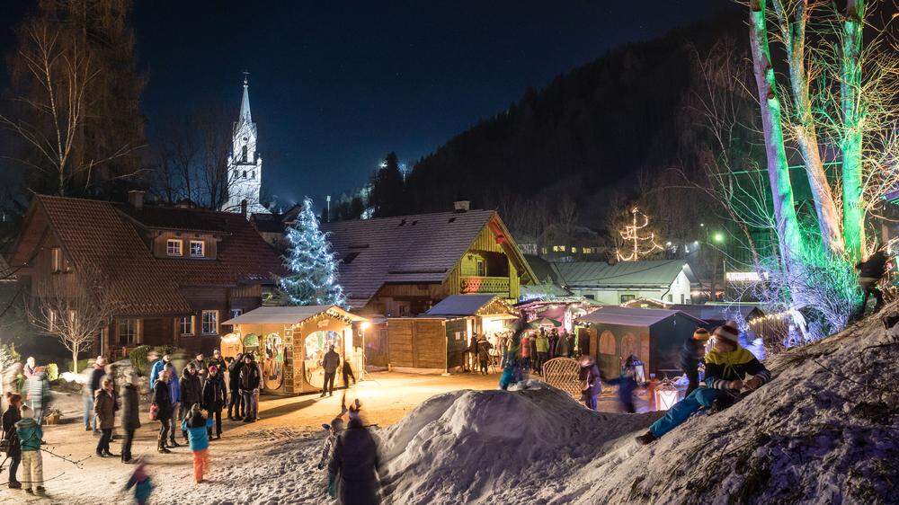 Der Advent am Talbach in Schladming startet am Freitag, 25. November