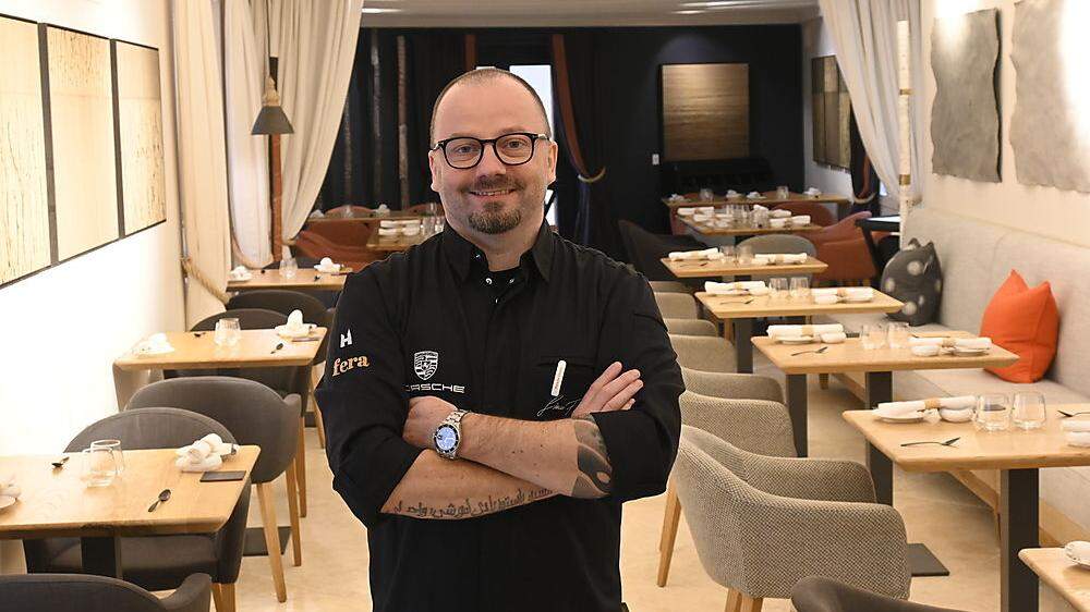 Simon Petutschnig im Restaurant Fera 