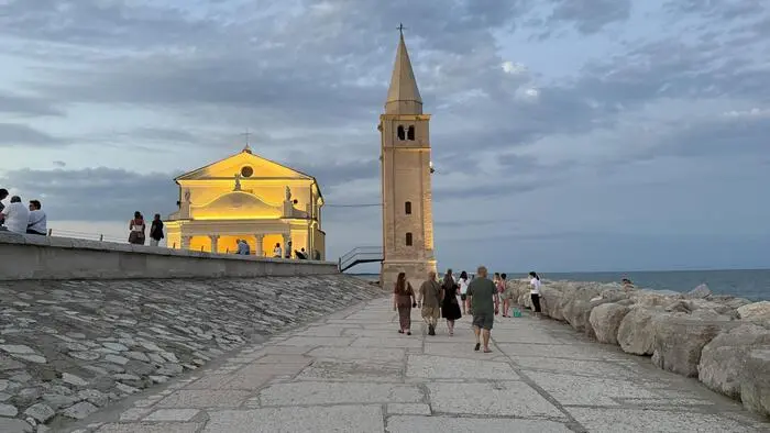 Wo das Meer beginnt: Die Wallfahrskirche Madonna dell’Angelo wacht seit Jahrhunderten über Caorle