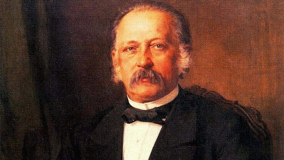 Theodor Fontane (1883), Gemälde von Carl Breitbach