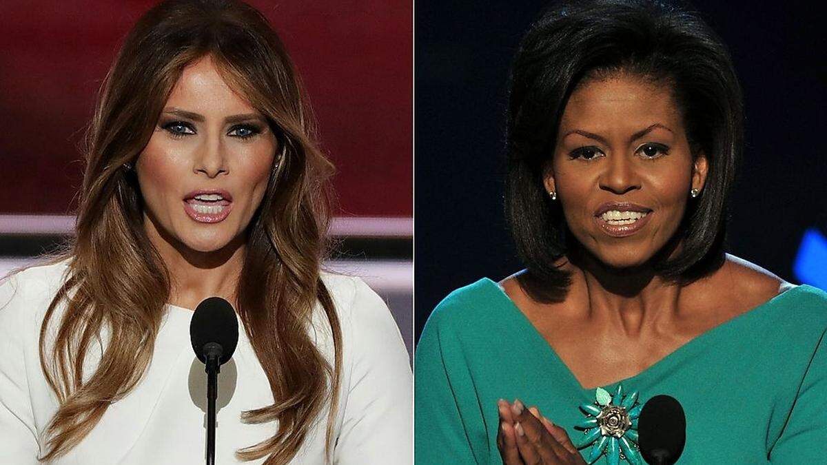 Melania Trump ließ sich von Michelle Obama inspirieren