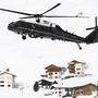 De Helikopter Marine One brachte Trump im Vorjahr zum Weltwirtschaftsgipfel in Davos