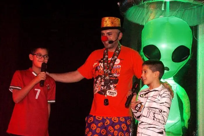 Das abwechslungsreiche Programm von „Cha Cha Bas“ ließ keine Langeweile aufkommen