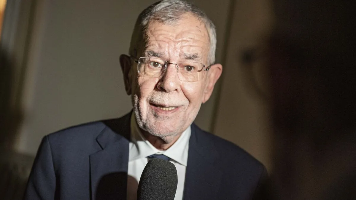 Bundespräsident Alexander Van der Bellen