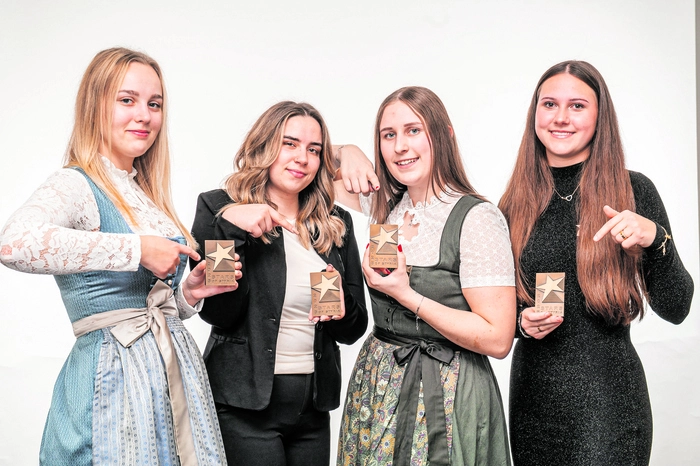 Die vier Stars von Pankl Racing Systems sind in diesem Jahr allesamt weiblich und Top-Metalltechnikerinnen