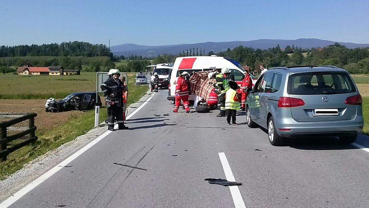 Unfall auf der L301