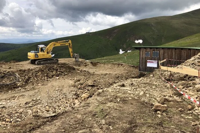 Die Pumpstation wird direkt beim Speichersee errichtet.