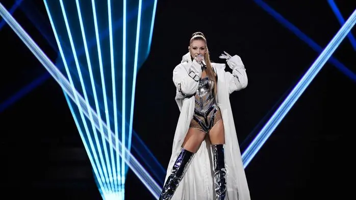 Kaleen begeisterte mit ihrem Song „We Will Rave“ das Publikum beim zweiten Song Contest Halbfinale in Malmö