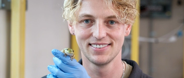 Froschforscher aus Leidenschaft: Anthony Waddle 