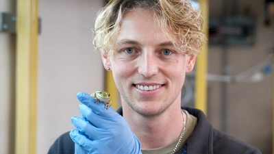 Froschforscher aus Leidenschaft: Anthony Waddle 