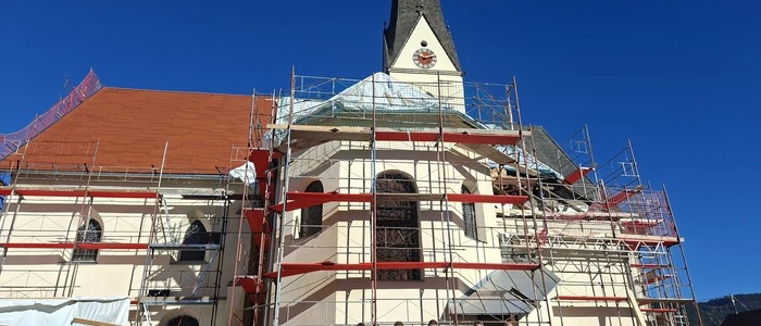 Die Kirche St. Stefan/Gail ist eines von vielen zu zahlenden Kirchenrenovierungsprojekten der Diözese. Aber auch die Pfarre selbst ist sehr aktiv