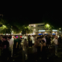 Besonders in der Nacht war an der Piazza Fontana viel los