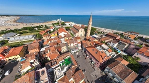 Blick über die Altstadt von Caorle 