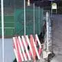 Die Unfallstelle nach dem Unfall im Jahr 2018