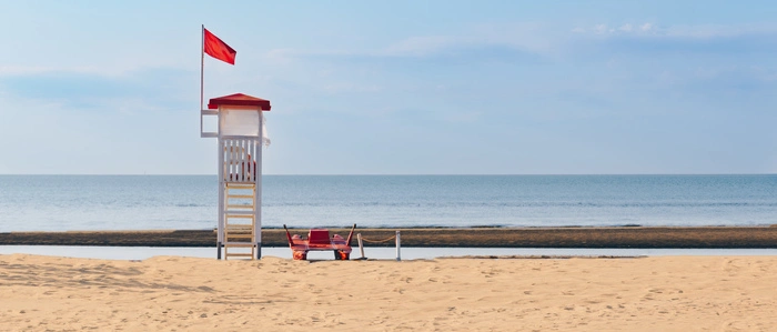 Zu viel Sand sorgt in Grado für Probleme 