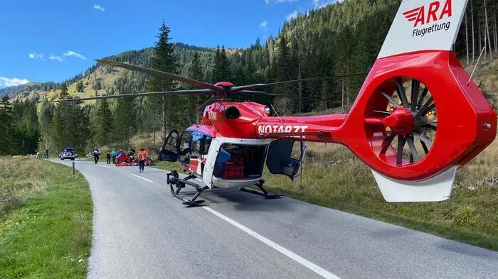 Die ARA-Flugrettung war am Samstag im Einsatz
