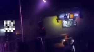 Ein Screenshot aus dem Video, das im V-Club in Villach aufgenommen wurde