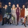 Die Kärntnerin Tamina Katz (4.v.l.) mit ihrer Mode-Partnerin Christina Seewald (3.v.l.)