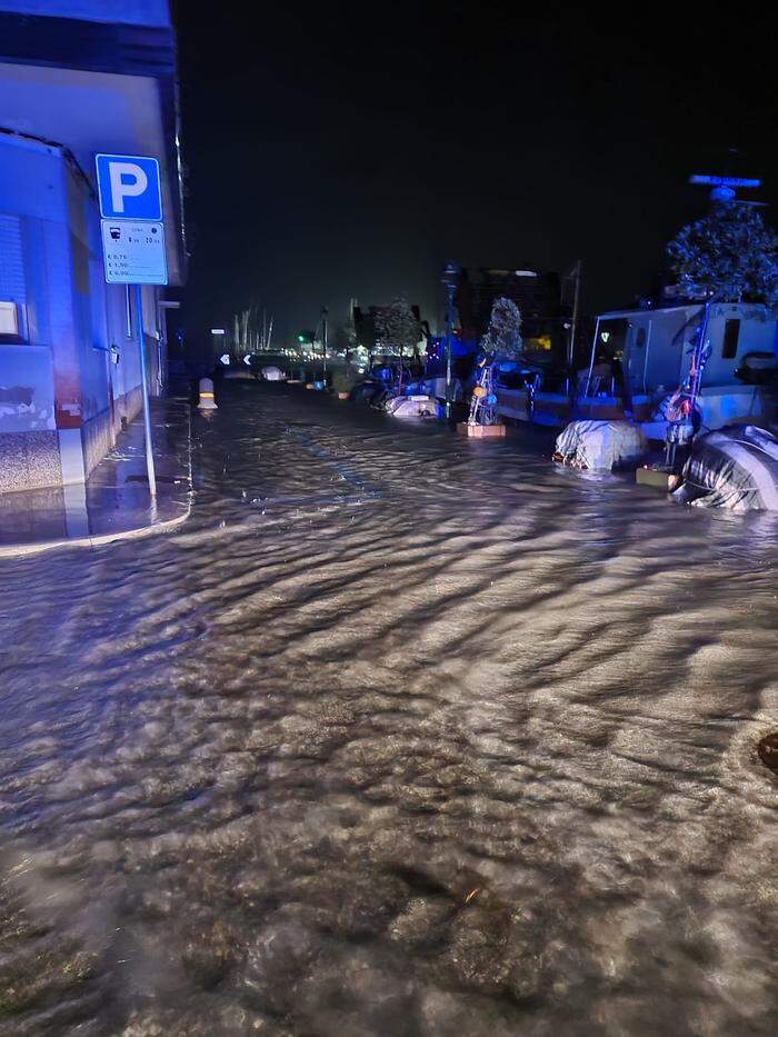 Hochwasser in Grado
