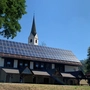 Die PV-Anlage am Pfarrstadel in St. Michael über Pischeldorf