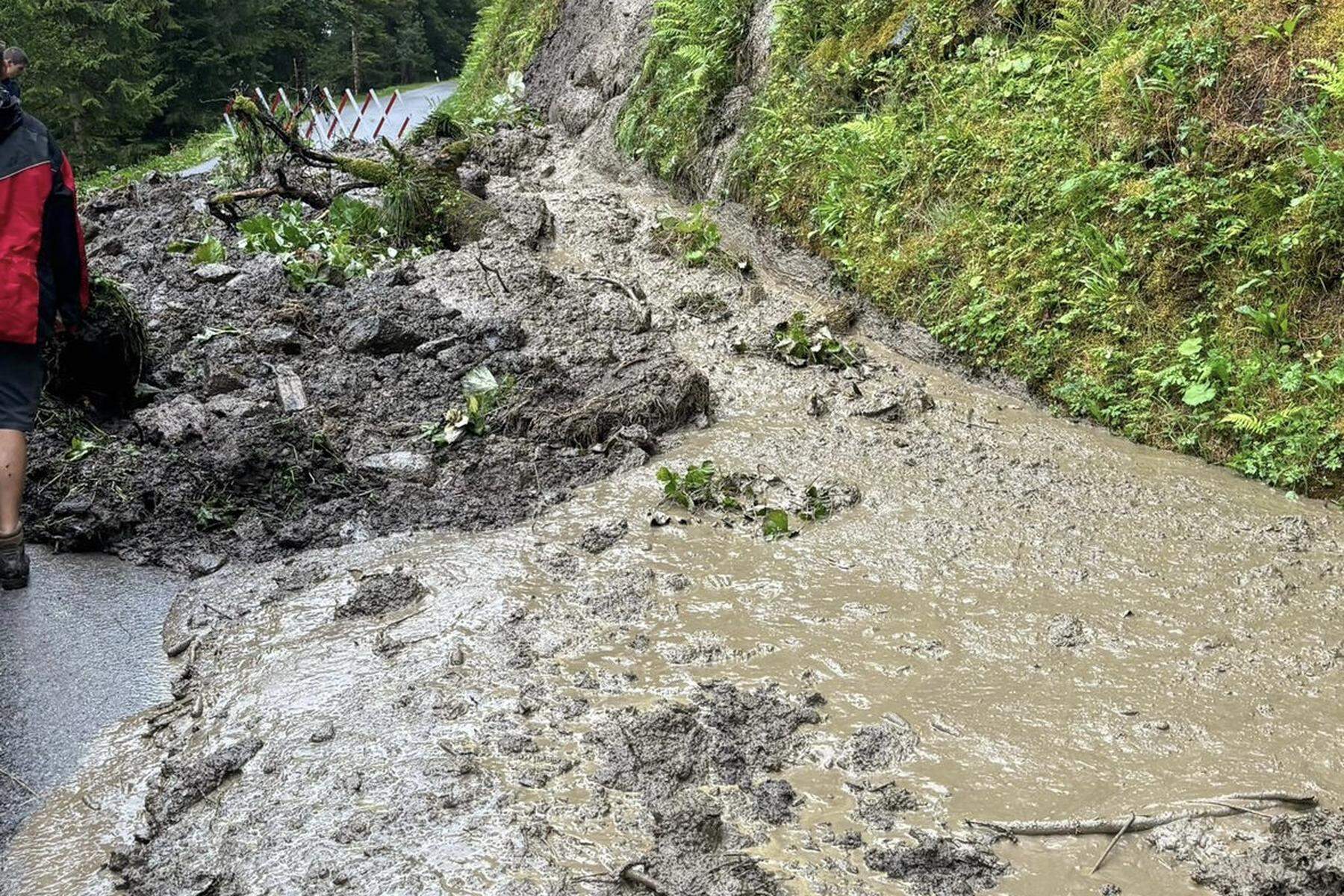 Evakuierung nach Murenabgang in Osttirol