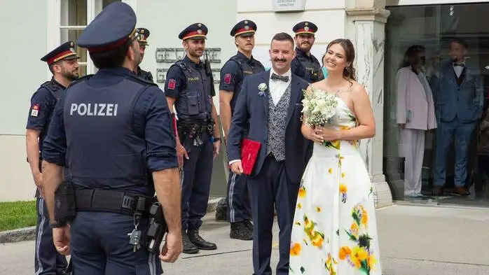 Jutta und Andre sagten nach fünf Jahren Beziehung Ja