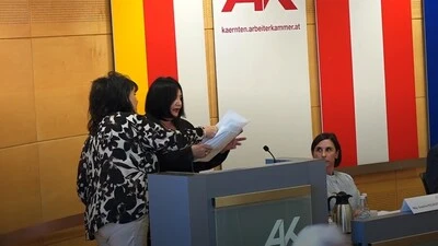 Zemasch und Tomic hatten unterschiedliche Auffassungen über die Redezeit 