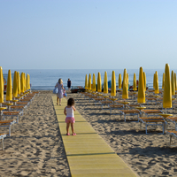 Am Strand soll es heuer mehr Spielmöglichkeiten für Kinder geben
