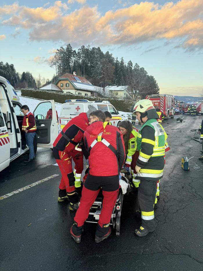 Die Einsatzkräfte waren rasch vor Ort