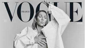 Céline Dion auf der Titelseite des „Vogue“-Frankreich-Magazins