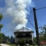 Das Wohnhaus wurde schwer beschädigt 
