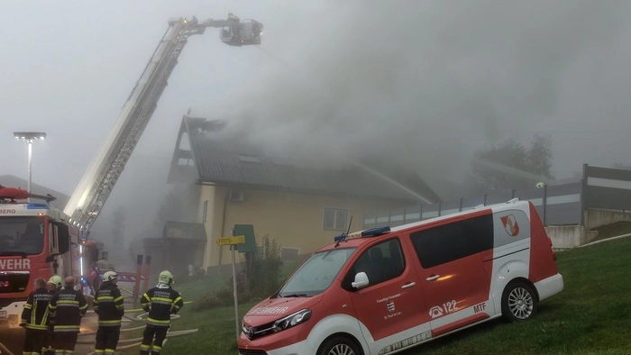 Das Haus ist einsturzgefährdet