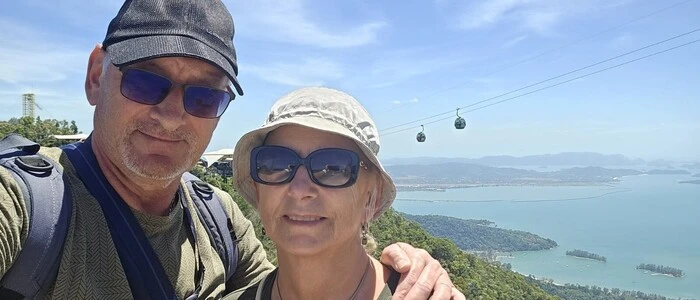 Günter und Christine Spazier waren mit dem Schiff 14 Tage lang in Südostasien unterwegs