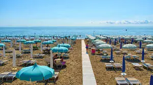 Der Strand von Lignano 