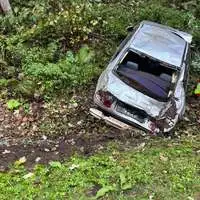 So hat die Feuerwehr das Fahrzeug vorgefunden