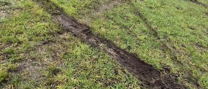 Sichtbare Spuren wurden am Platz hinterlassen