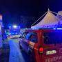 Die Feuerwehr wurde zu einem kuriosen Einsatz aufs Wiesenmarkt-Gelände alarmiert