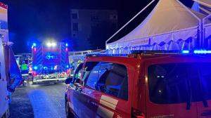 Die Feuerwehr wurde zu einem kuriosen Einsatz aufs Wiesenmarkt-Gelände alarmiert