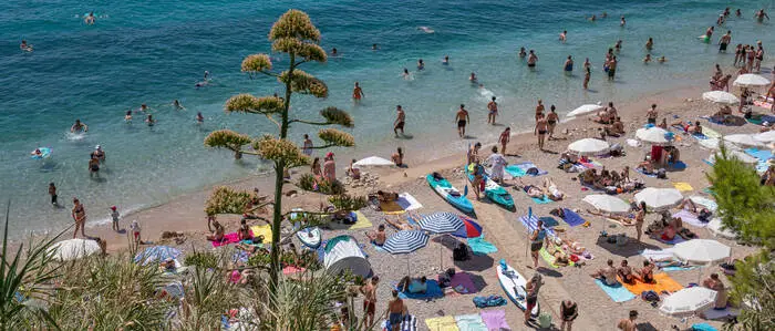 Die Hitze hat auch die beliebten Urlaubsländer an der Adria fest im Griff 