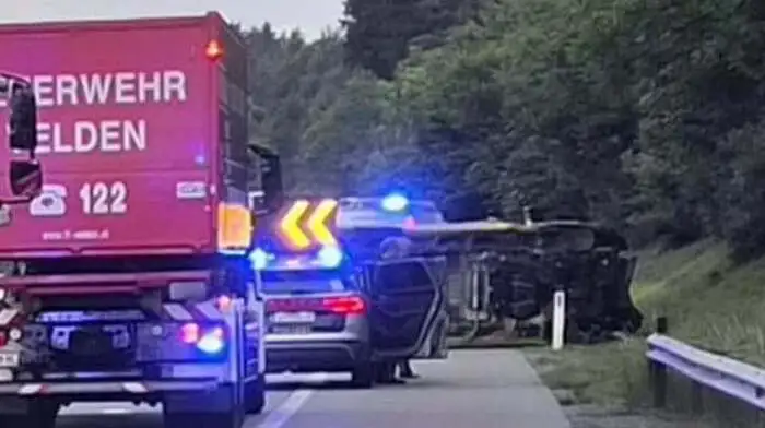 Unfall auf der Südautobahn bei Villach