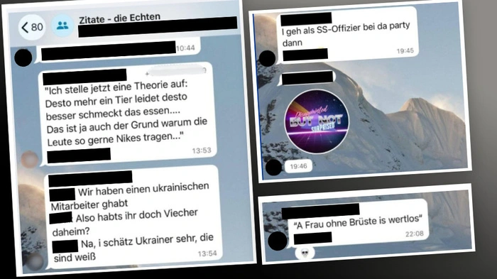  Diese Chat-Passagen sorgen derzeit österreichweit für Diskussionen 