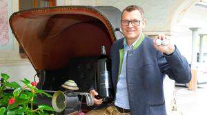 Jakob Forstnig ist Organisator des „Charity Wein & Golf Cup“
