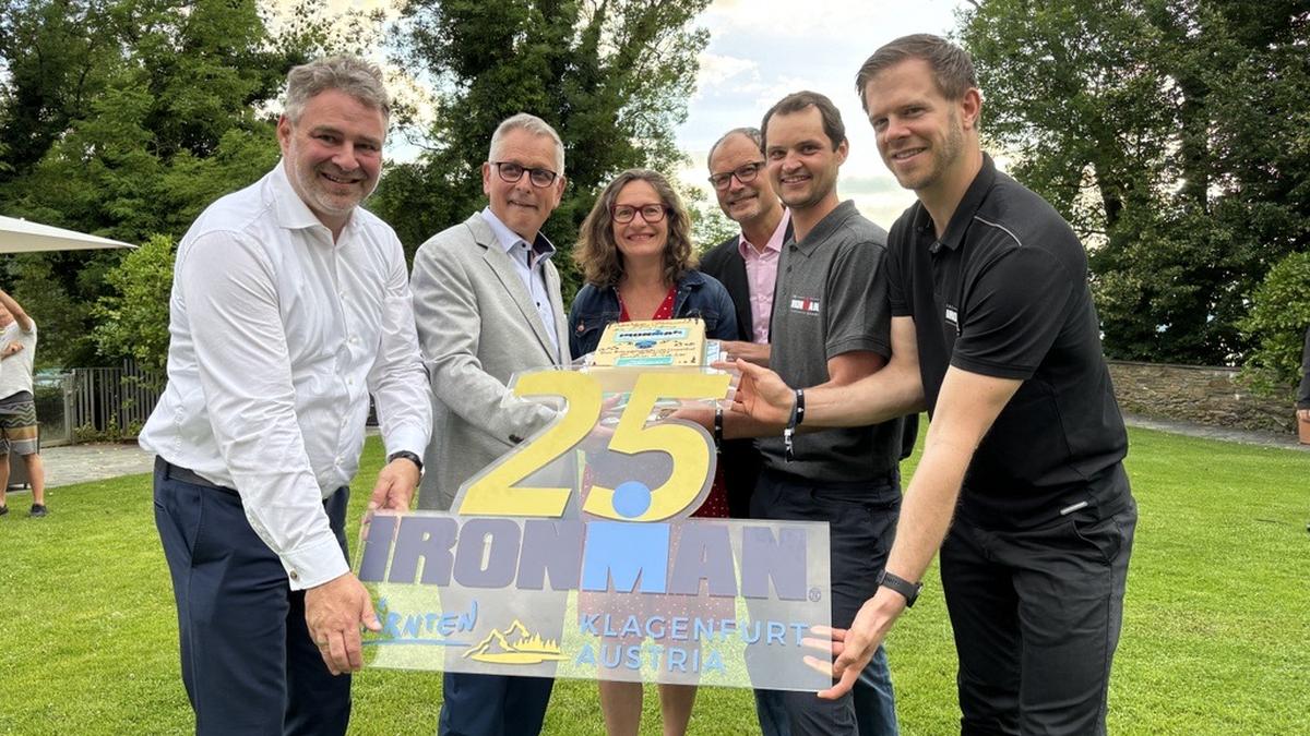 Der Ironman Austria in Klagenfurt feiert sein 25-jähriges Jubiläum