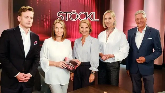 Kaiser war gemeinsam mit Kleine-Zeitung-Kolumnist Franz Stefan Gady, Schauspielerin Kristina Sprenger und ZiB-Moderatorin Nadja Bernhard zu Gast bei Barbara Stöckl 