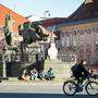 Auch wenn Radfahrer mittlerweile ganzjährig zum Stadtbild gehören - Klagenfurts Weg zur Klimaneutralität ist noch ein weiter