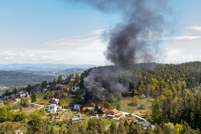 Der Heckenbrand im April breitete sich schnell aus 