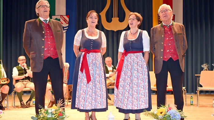 Der „Kärntner Viergesang“ begeisterte das Publikum