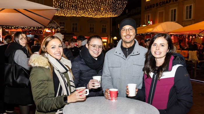 Das Glühwein-Opening ist ein Fixpunkt im November