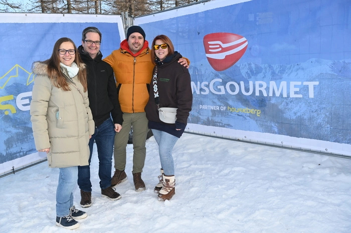 Christian Robnig (Kärntenchef Transgourmet) mit Team war von der Veranstaltung begeistert.